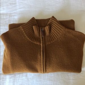 J.Crew wool half-zip sweater
